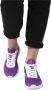 U.s. Polo Assn. Sportieve Paarse Veterschoenen met Contrastdetails Multicolor Dames - Thumbnail 3