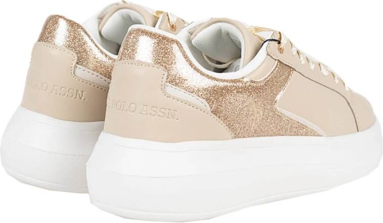 U.s. Polo Assn. Sneakers Beige Dames