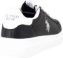 U.s. Polo Assn. Heren Sneaker Cody001 in Zwart Eco Leer Zwart Heren - Thumbnail 4