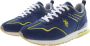 US Polo Assn U.S. POLO ASSN. Tabry 002 Heren Sneakers Schoenen Blauw BLU006 - Thumbnail 3