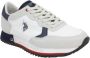 U.s. Polo Assn. Witte Cleef Sneaker Hardloopschoenen White Heren - Thumbnail 10