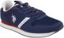 U.s. Polo Assn. Heren Sportschoen met Contrasterende Details Blauw Heren - Thumbnail 6