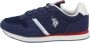 U.s. Polo Assn. Heren Sportschoen met Contrasterende Details Blauw Heren - Thumbnail 10