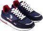 US Polo Assn U.S. POLO ASSN. Tabry 003 Heren Sneakers Schoenen Blauw TABRY003-DBL002 - Thumbnail 3