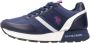 U.s. Polo Assn. Sportieve Damessneakers Blue Dames - Thumbnail 5