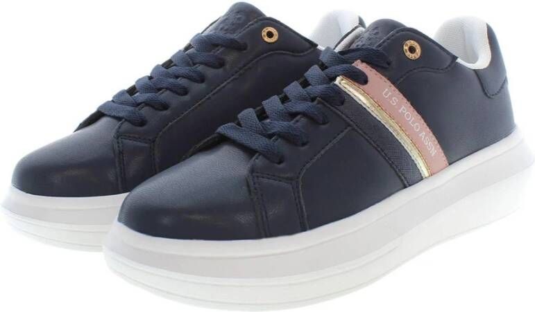 U.s. Polo Assn. Sneakers Blue Dames