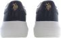 U.s. Polo Assn. Sportschoen voor dames met contrasterende details en logo Blauw Dames - Thumbnail 7