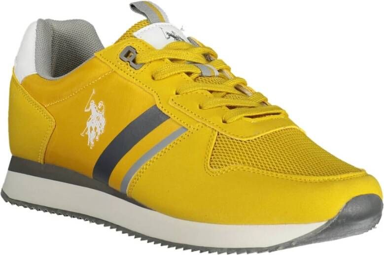 U.s. Polo Assn. Sneakers Geel Heren