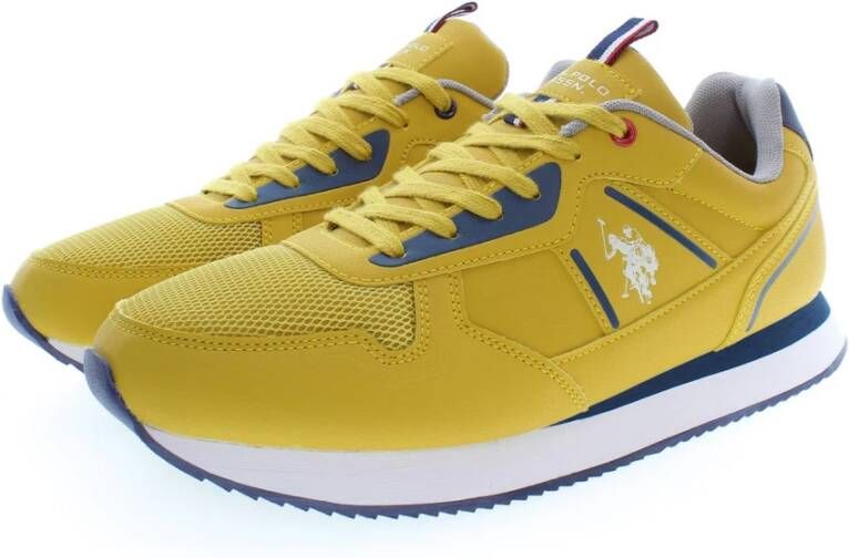 U.s. Polo Assn. Sneakers Geel Heren