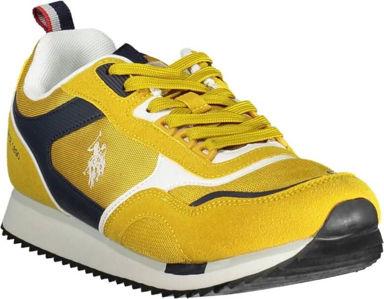 U.s. Polo Assn. Sneakers Geel Heren