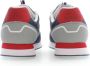 U.s. Polo Assn. Sportieve Blauwe Veterschoenen met Contrastdetails Blue Heren - Thumbnail 4