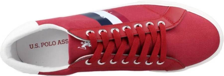 U.s. Polo Assn. Stijlvolle Deportivo Sneakers Red Heren