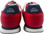 U.s. Polo Assn. Sneakers Red Heren - Thumbnail 2