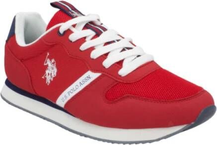 U.s. Polo Assn. Sneakers Rood Heren