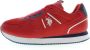 U.s. Polo Assn. Rode Polyester Sneaker met Contrasterende Details - Thumbnail 2