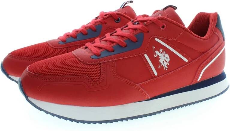 U.s. Polo Assn. Sneakers Rood Heren