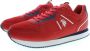 U.s. Polo Assn. Rode Polyester Sneaker met Contrasterende Details - Thumbnail 3