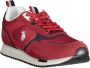 U.S Polo Assn. Lage Sneakers ETHAN0013TH1-RED - Thumbnail 2