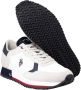 U.s. Polo Assn. Witte Cleef Sneaker Hardloopschoenen White Heren - Thumbnail 9