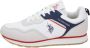 U.s. Polo Assn. Dames Sneakers Wit Print Lente Zomer White Dames - Thumbnail 6