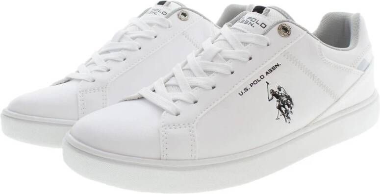 U.s. Polo Assn. Sneakers Wit Heren