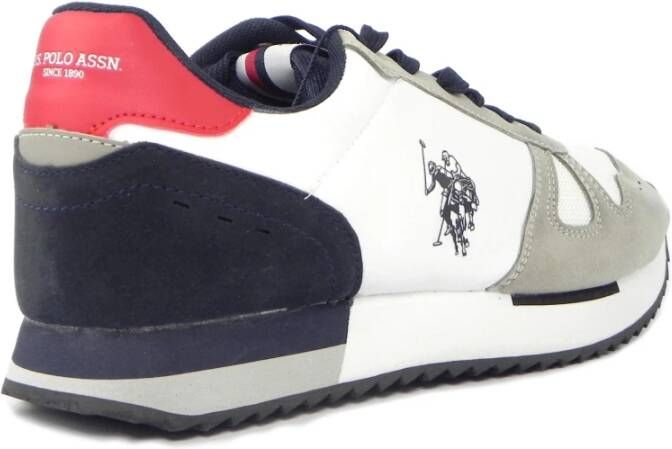 U.s. Polo Assn. Sneakers Wit Heren