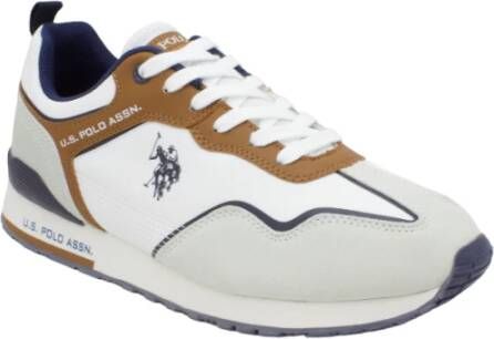 U.s. Polo Assn. Sneakers Wit Heren