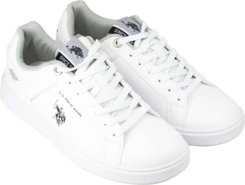 U.s. Polo Assn. Sneakers Wit Heren