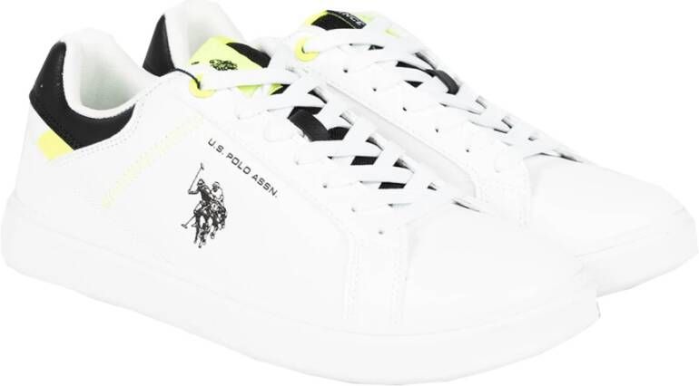 U.s. Polo Assn. Sneakers Wit Heren