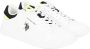 U.s. Polo Assn. Witte Print Slip-On Sneakers met Sportieve Details White Heren - Thumbnail 5
