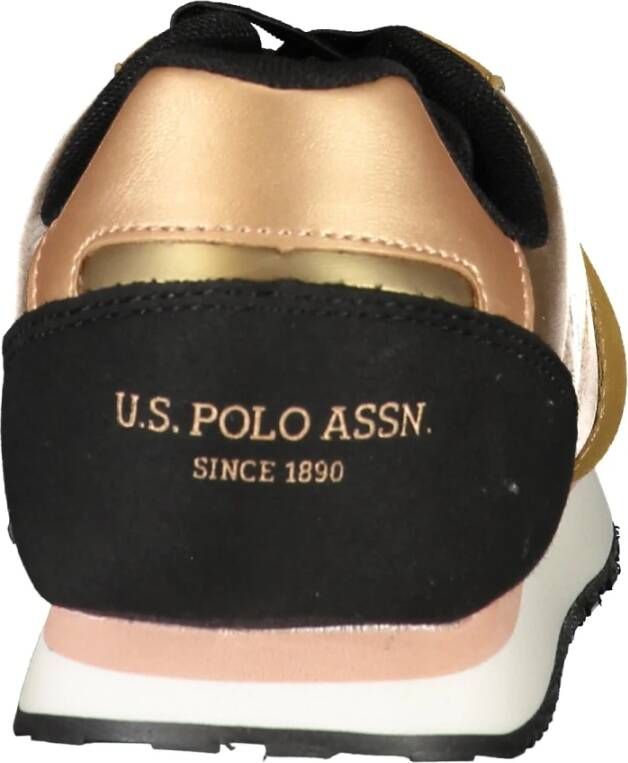 U.s. Polo Assn. Sportieve Veterschoenen Goud Dames Yellow Dames
