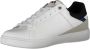 U.s. Polo Assn. Sportieve witte vetersneakers met contrastdetails en logoprint White Heren - Thumbnail 7