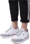 U.s. Polo Assn. Sportieve witte vetersneakers met logo - Thumbnail 2