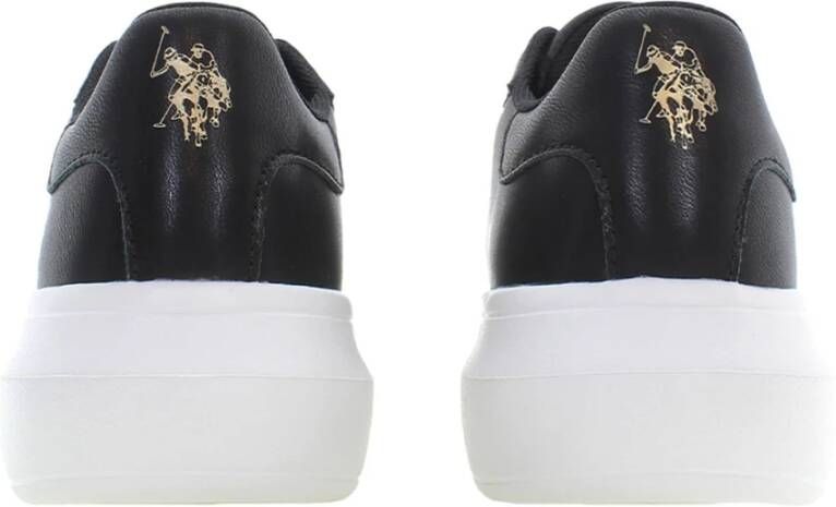 U.s. Polo Assn. Sportieve Zwarte Damessneakers Beste Prijs