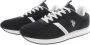 US Polo Assn U.S. POLO ASSN. Nobil 004 Heren Sneakers Schoenen Zwart BLK002 - Thumbnail 3