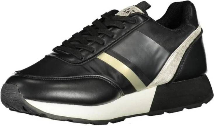 U.s. Polo Assn. Stijlvolle zwarte sneakers met logo