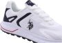 US Polo Assn U.s. Polo Assn Sneaker Wit - Thumbnail 3