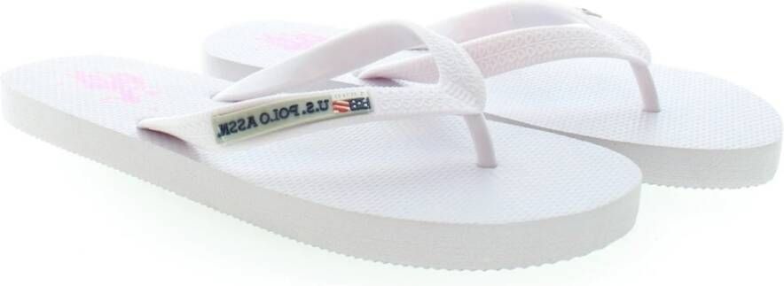 U.s. Polo Assn. Vaian slippers Wit Dames