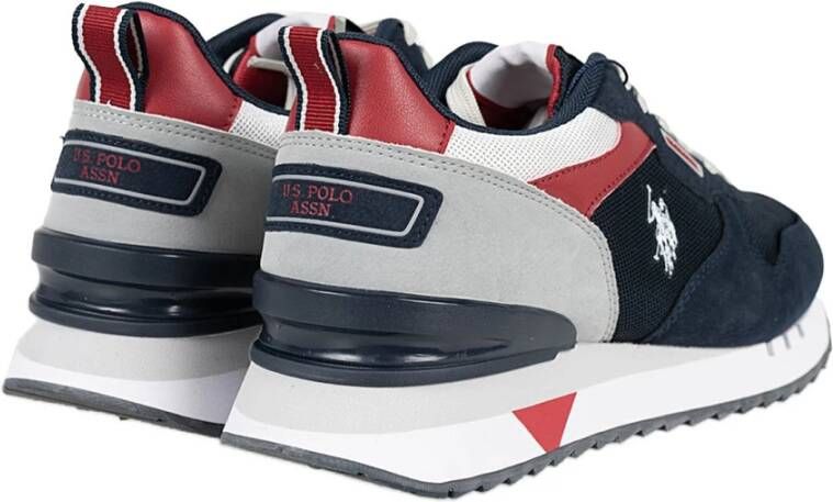 U.s. Polo Assn. Vetersneakers met ronde neus Grijs Heren