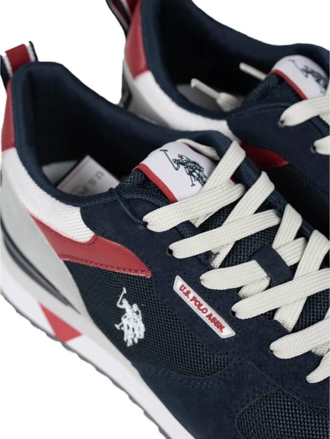 U.s. Polo Assn. Vetersneakers met ronde neus Grijs Heren