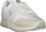 U.s. Polo Assn. Witte Nylon Sneaker met Contrasterende Details - Thumbnail 3