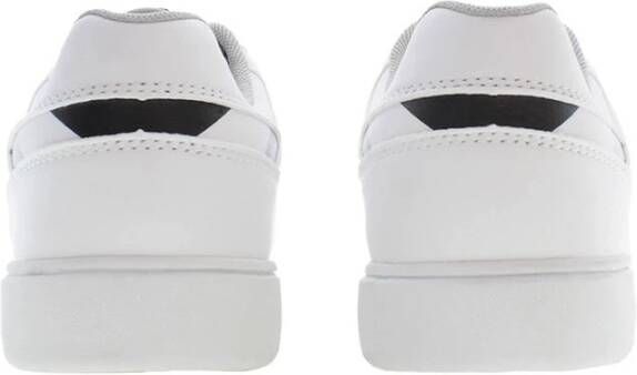 U.s. Polo Assn. Witte Polyester Sneaker met Contrasterende Details