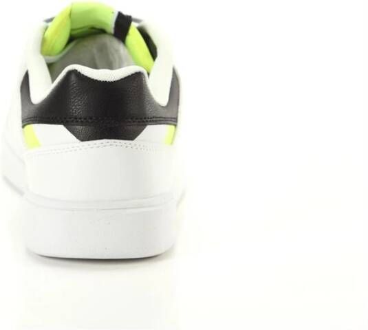 U.s. Polo Assn. Witte Print Slip-On Sneakers Sportieve Stijl White Heren