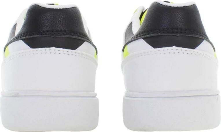 U.s. Polo Assn. Witte Sneaker met Contrasterende Details White Heren