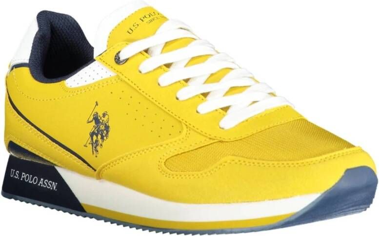 U.s. Polo Assn. Yellow Sneakers Geel Heren