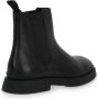 Vagabond Shoemakers Mike Cow Leather Zwarte Chelsea Laarzen Black Heren - Thumbnail 4