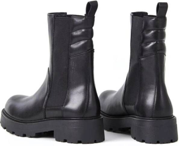 Vagabond Shoemakers Cosmo 2.0 Klassieke Zwarte Leren Booties Black Dames