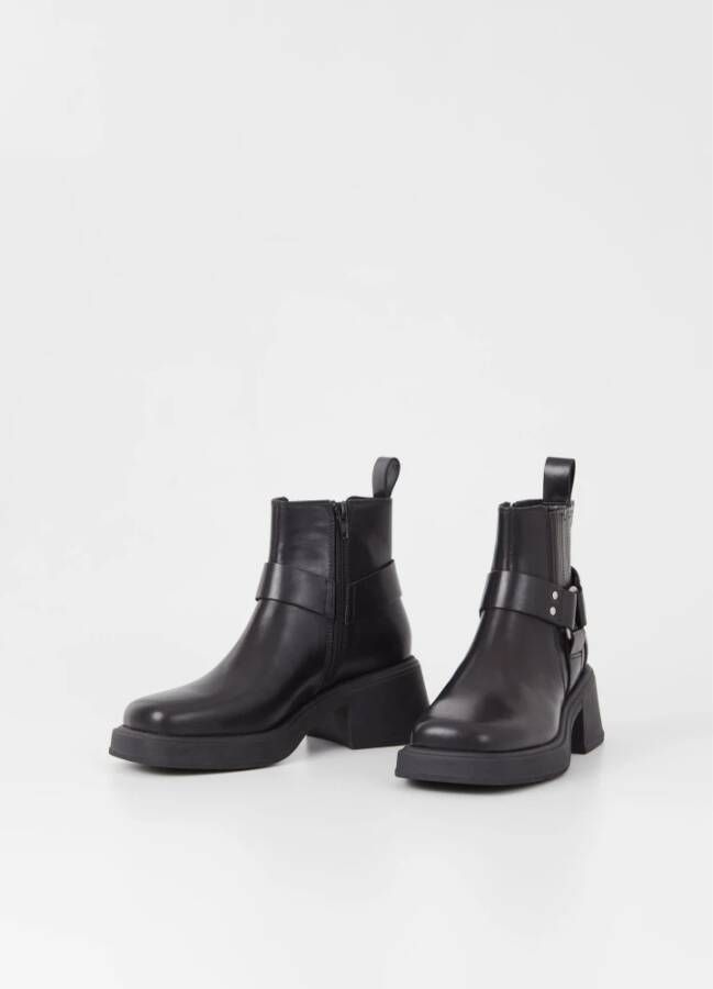 Vagabond Shoemakers Dorah Zwarte Enkellaarzen Black Dames