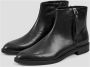 Vagabond Shoemakers Elegante zwarte leren enkellaarsjes Black Dames - Thumbnail 2