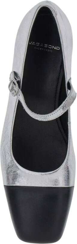 Vagabond Shoemakers Grijze Hak Mary Jane Schoenen
